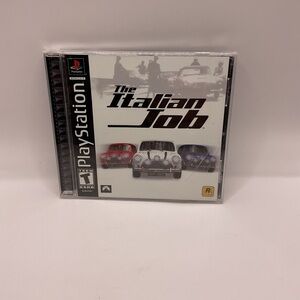 The Italian Job (Sony PlayStation 1, 2002) PS1 Black Label CIB Complete